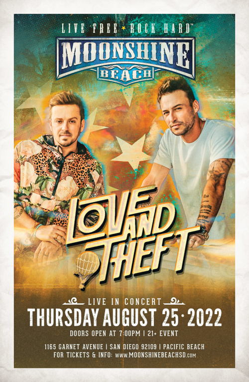 Love and Theft Live in Concert at Moonshine Beach - Moonshine Beach