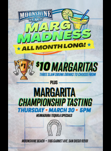 Margarita Championship Tasting at Moonshine Beach