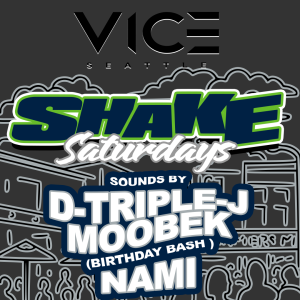 Flyer: Shake Saturdays - Moobek BDAY Bash