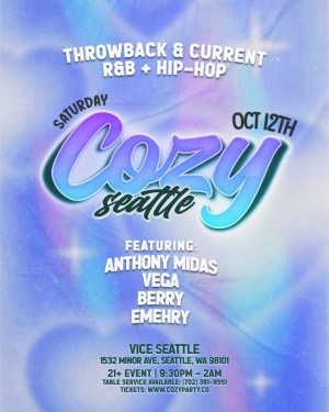 Flyer: COZY R&B TAKEOVER