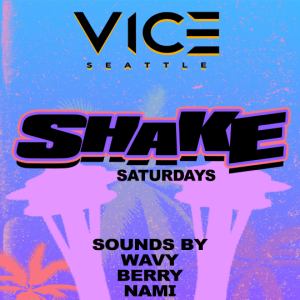 Flyer: Shake Saturdays