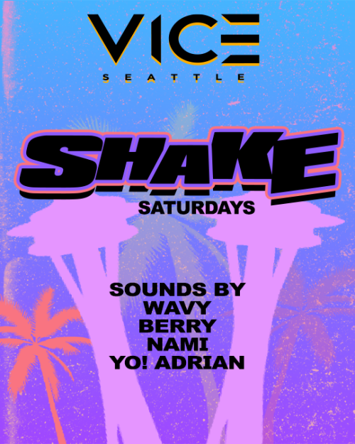 Flyer: Shake Saturdays