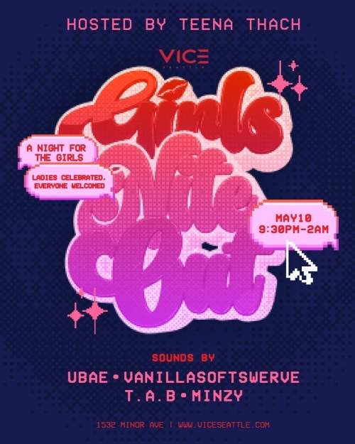 GIRL'S NITE OUT - Flyer