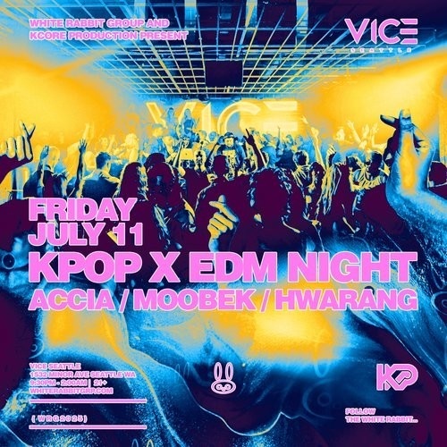 KPOP VS EDM - Flyer