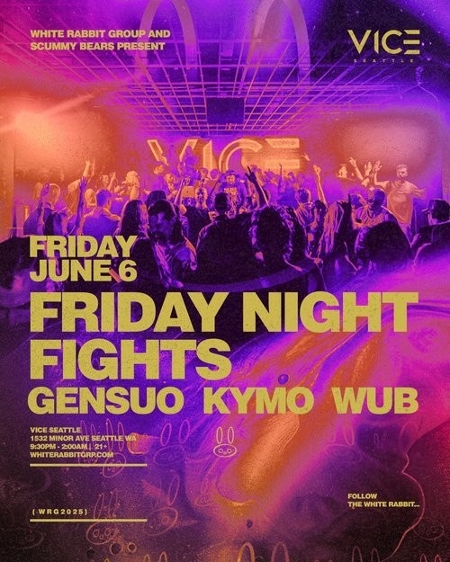 Fridays with White Rabbit Group - Flyer