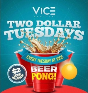 Flyer: Two Dollar Tuesdays