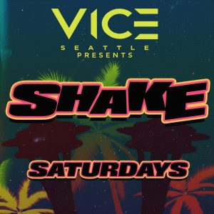 Flyer: SHAKE SATURDAYS