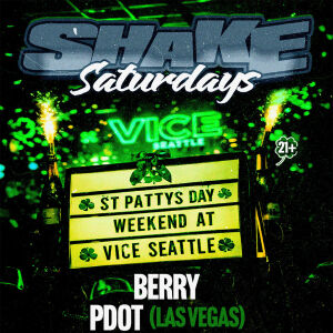 Flyer: SHAKE SATURDAYS