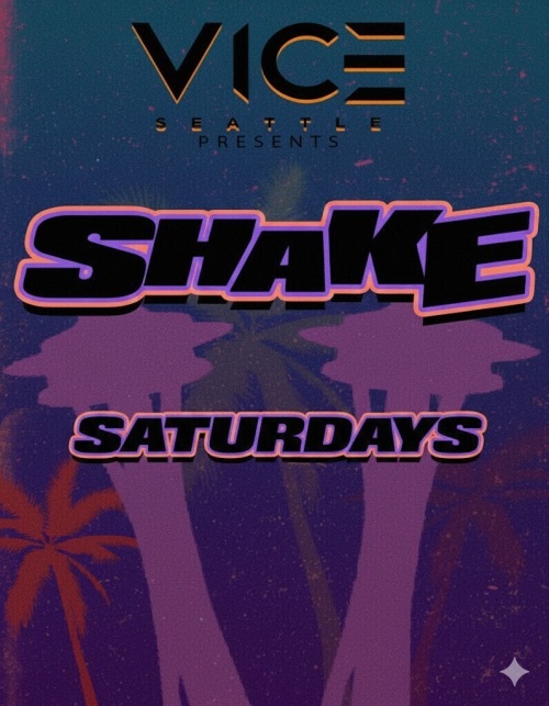 SHAKE SATURDAYS - Flyer