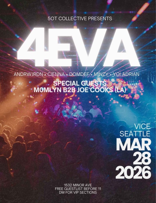 5OT 4EVA - Flyer