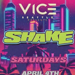 Flyer: SHAKE SATURDAYS
