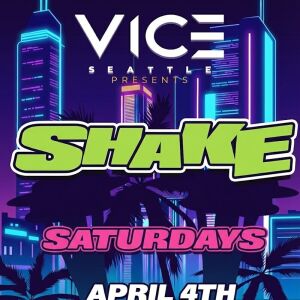 Flyer: SHAKE SATURDAYS