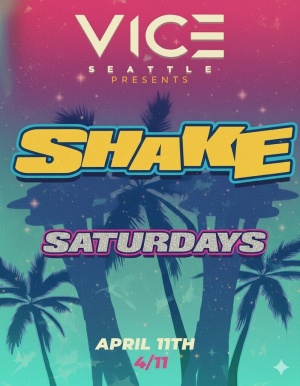 Flyer: SHAKE SATURDAYS