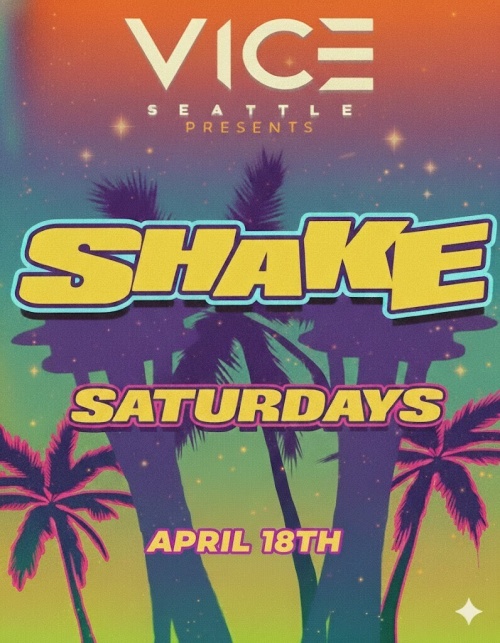 SHAKE SATURDAYS - Flyer