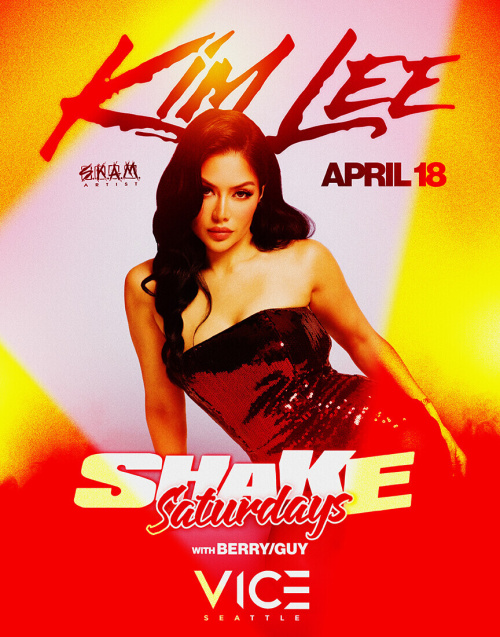 SHAKE SATURDAYS - KIM LEE - Flyer