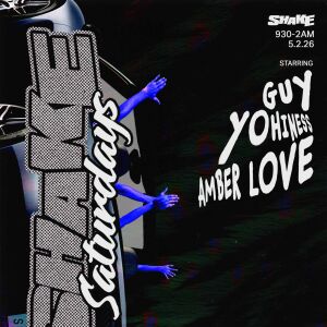 Flyer: SHAKE SATURDAYS