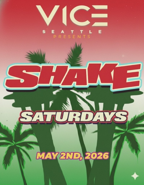 SHAKE SATURDAYS - Flyer