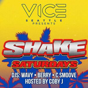 Flyer: SHAKE SATURDAYS