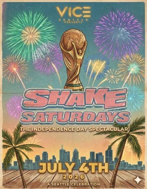 SHAKE SATURDAYS - Flyer