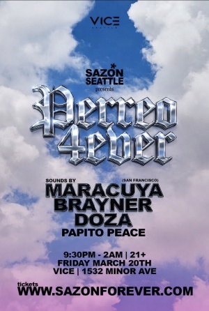 Flyer: SAZON PERREO FOREVER