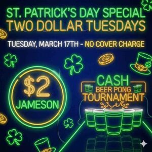 Flyer: Two Dollar Tuesdays