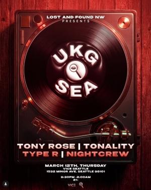 Flyer: Lost & Found Presents: UKG SEA