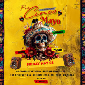 Pre-Cinco De Mayo Latin Night with DJ BRAYNER - 21+ Free Entry/No Cover, Friday, May 3rd, 2024