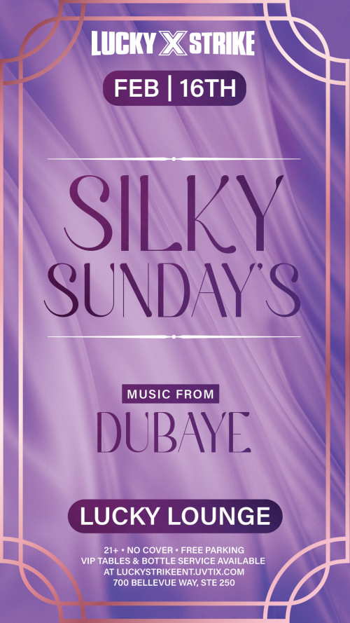 SILKY SUNDAY's in the Lucky Lounge - Lucky Strike Bellevue