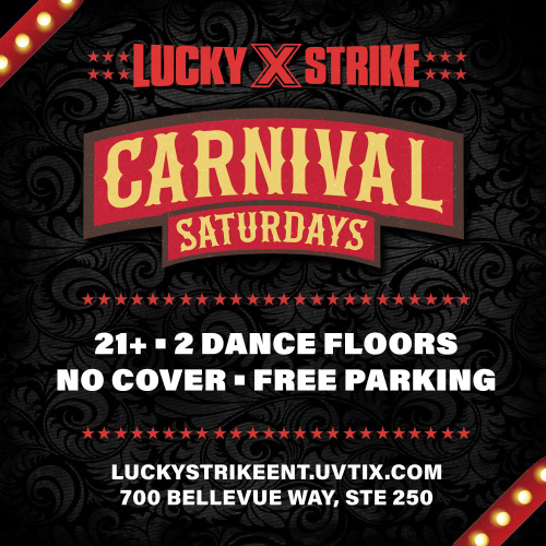 Carnival Saturdays at Lucky Strike present Supa & Dubaye in the Lucky Lounge - Lucky Strike Bellevue