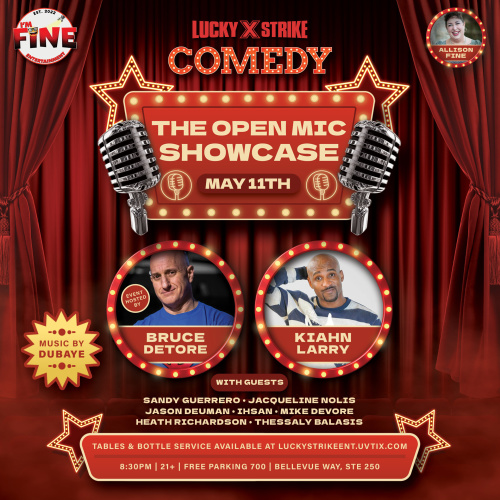Lucky Strike Comedy - The Open Mic Showcase Hosted by Allison Fine - Lucky Strike Bellevue