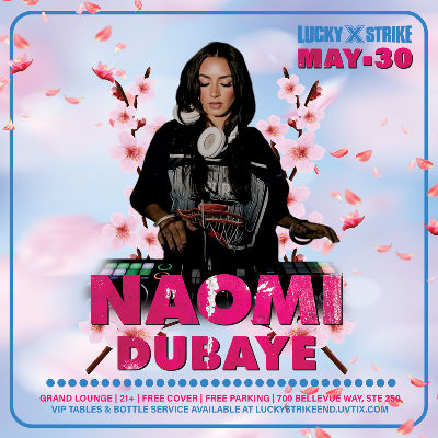 Lucky Fridays Present - Naomi & Dubaye in the Grand Lounge, Friday, May 30th, 2025