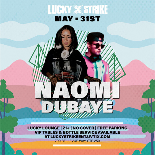Carnival Saturdays at Lucky Strike Present - Naomi & Dubaye in the Grand Lounge - Lucky Strike Bellevue