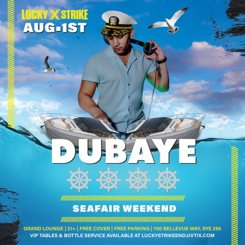 Lucky Strike Bellevue presents - Lucky Fridays in the Grand Lounge with Dubaye - Lucky Strike Bellevue