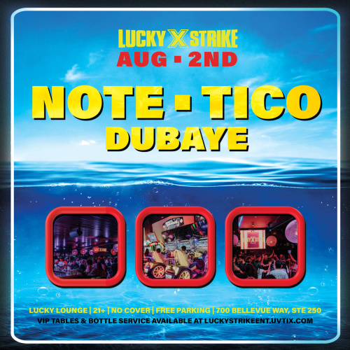 Lucky Strike Bellevue Presents - Carnival Saturdays with DJ Note & Tico in the Lucky Lounge - Lucky Strike Bellevue