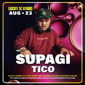 Lucky Strike Bellevue Presents - Carnival Saturdays w/ DJ Supagi in the Lucky Lounge, Saturday, August 23rd, 2025