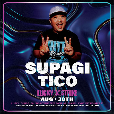 Lucky Strike Bellevue Presents - Carnival Saturdays w/ DJ Supagi in the Lucky Lounge, Saturday, August 30th, 2025