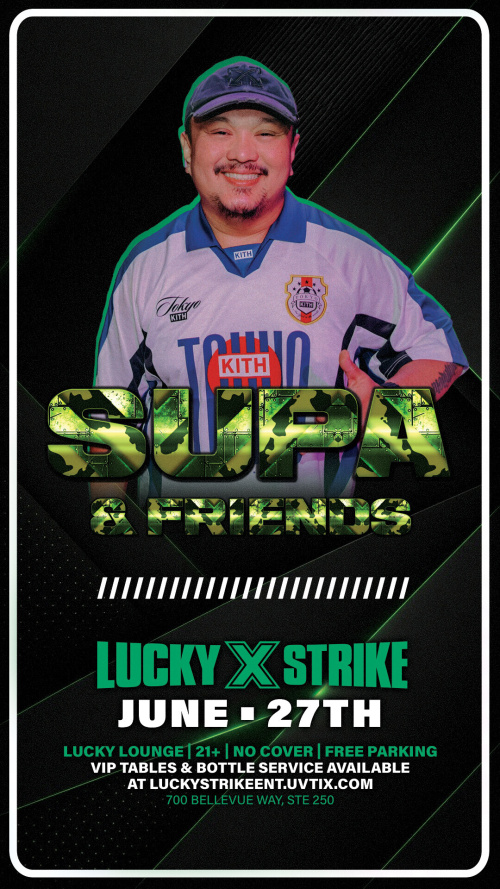 Supa Saturdays with DJ Supagi & Jadow in the Lucky Lounge - Lucky Strike Bellevue