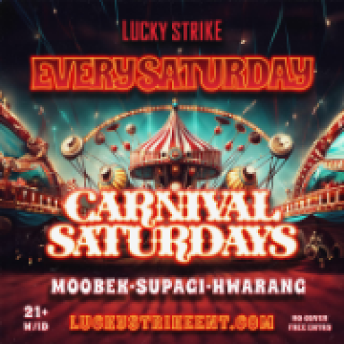 CARNIVAL SATURDAYS - 21+ No Cover/Free - Click for VIP table reservations - Lucky Strike Bellevue