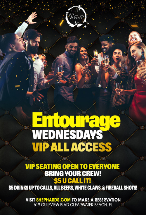 Just Frank Entourage Wednesdays 10pm - 230a - Wave Nightclub