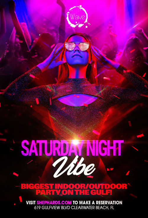 Burlander Saturday Night Vibe - Wave Nightclub