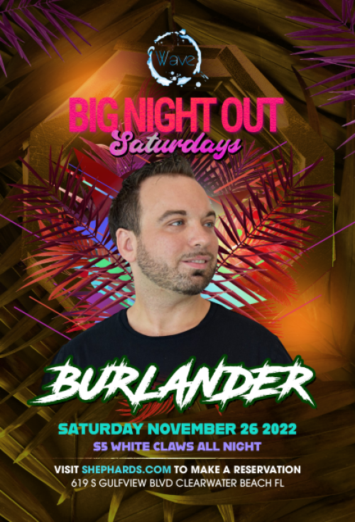 Big Night Out Saturdays! - Wave Nightclub