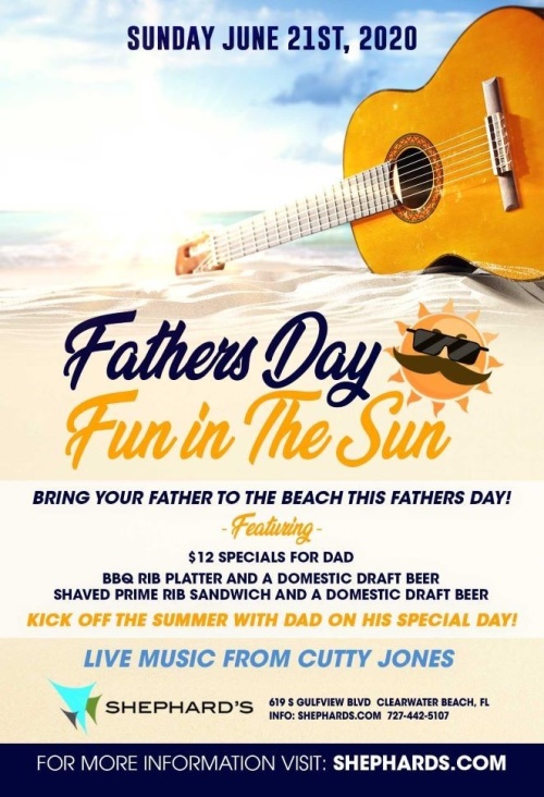 Fathers Day @ Shephard's!! - Tiki Beach