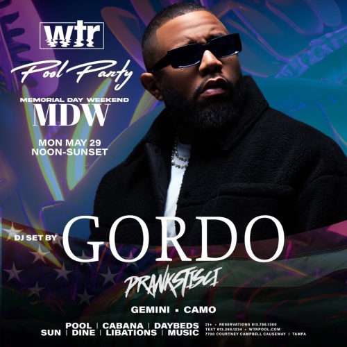 Pool Party w/ GORDO (MDW DJ SET) - WTR Pool