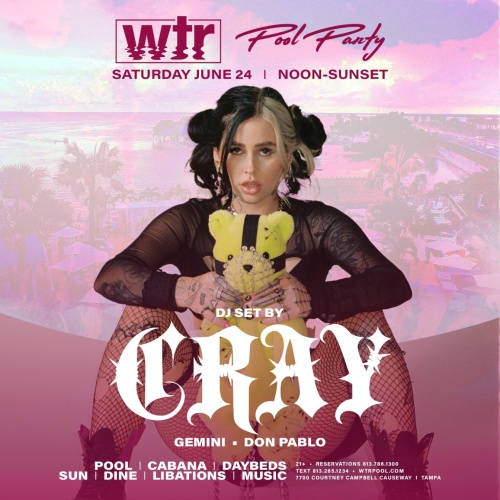 Pool Party w/ CRAY (DJ SET) - WTR Pool
