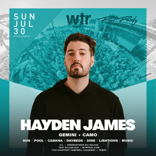 Pool Party w/ Hayden James (DJ SET) - WTR Pool