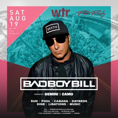 Pool Party w/ Bad Boy Bill - WTR Pool