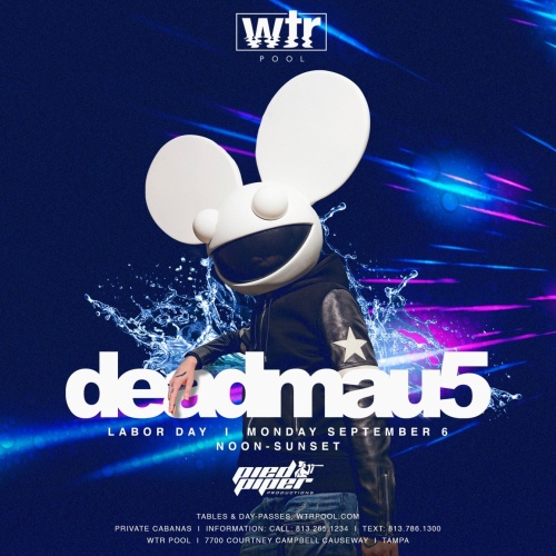 Labor Day Monday with DEADMAU5 - WTR Pool