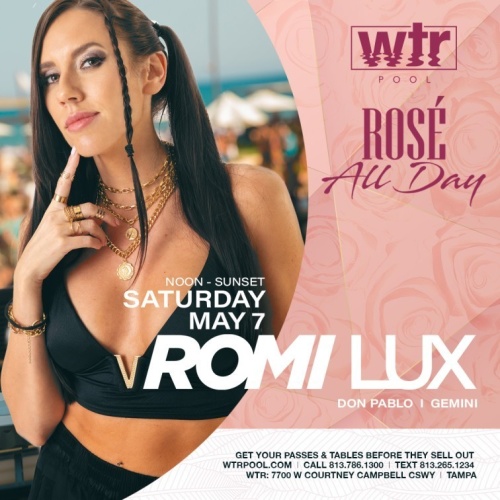 Rosé All Day w/ Romi Lux - WTR Pool
