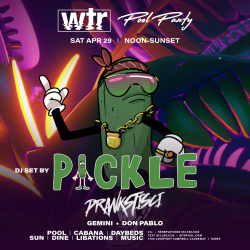 Pool Party w/ PICKLE  (DJ SET) - WTR Pool