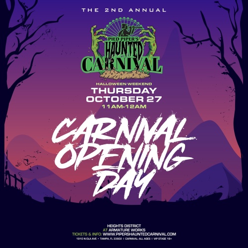 Pied Piper's Haunted Carnival 2022 - Pied Piper Productions